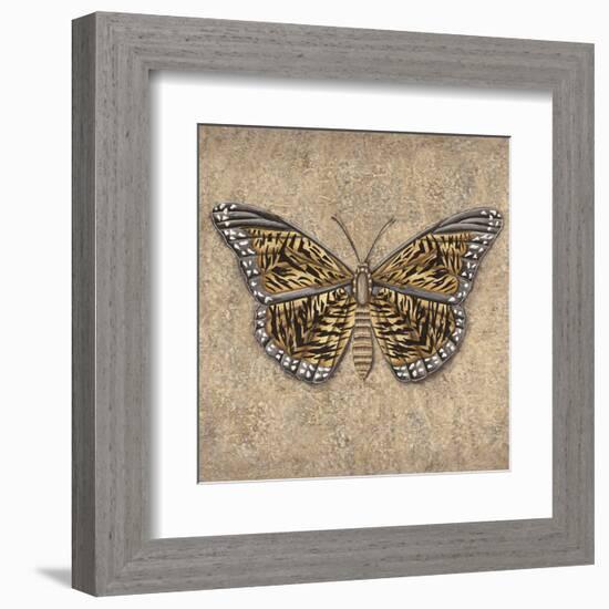 Tiger Butterfly-Jennette Brice-Framed Art Print