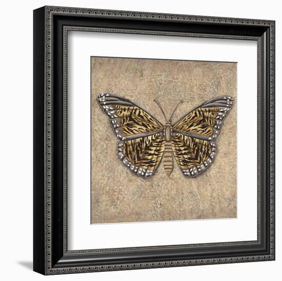 Tiger Butterfly-Jennette Brice-Framed Art Print