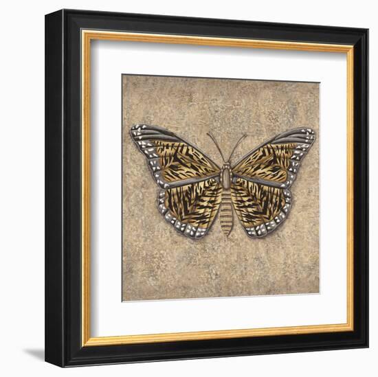 Tiger Butterfly-Jennette Brice-Framed Art Print