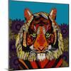 Tiger Chief Blue-Sharon Turner-Mounted Art Print