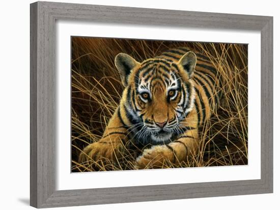 Tiger Cub-Jeremy Paul-Framed Giclee Print