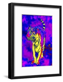 Tiger Endangered Species-Rich LaPenna-Framed Giclee Print
