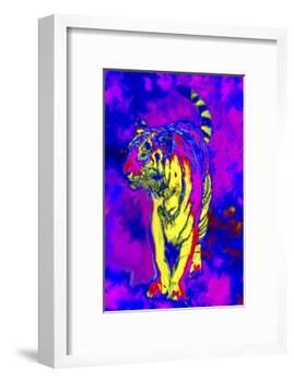Tiger Endangered Species-Rich LaPenna-Framed Giclee Print