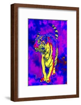 Tiger Endangered Species-Rich LaPenna-Framed Giclee Print