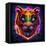Tiger Glow-null-Framed Stretched Canvas
