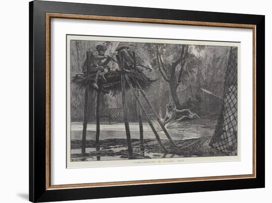 Tiger-Hunting in Mysore, India-Richard Caton Woodville II-Framed Giclee Print