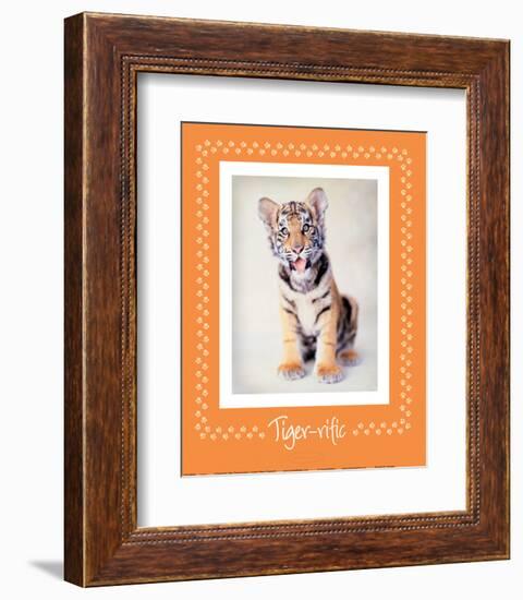 Tiger-Ific-Rachael Hale-Framed Premium Giclee Print