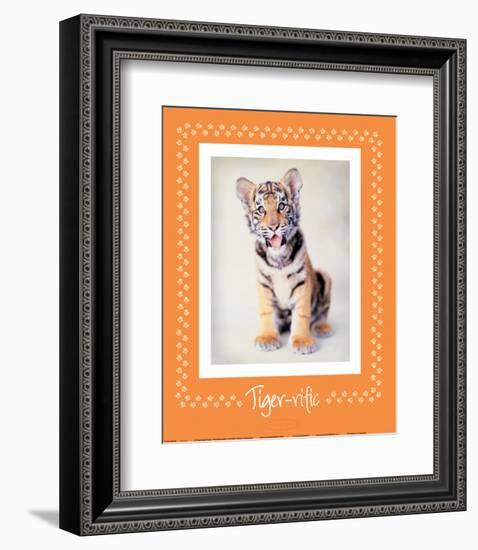 Tiger-Ific-Rachael Hale-Framed Premium Giclee Print