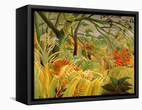 Tiger in a Tropical Storm (Surprised!) 1891-Henri Rousseau-Framed Premier Image Canvas