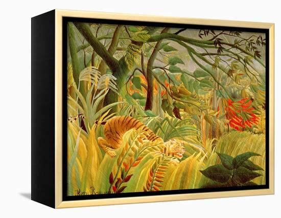 Tiger in a Tropical Storm (Surprised!) 1891-Henri Rousseau-Framed Premier Image Canvas