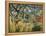 Tiger in a Tropical Storm (Surprised!)-Henri Rousseau-Framed Stretched Canvas