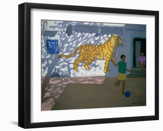 Tiger, India-Andrew Macara-Framed Giclee Print