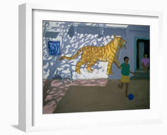 Tiger, India-Andrew Macara-Framed Giclee Print