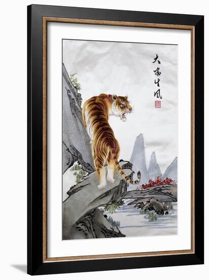 Tiger, Japanese-null-Framed Giclee Print