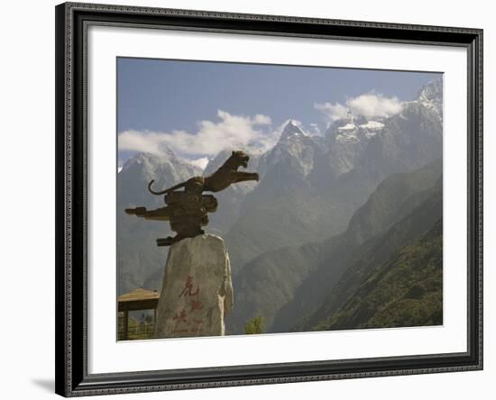 Tiger Leaping Gorge, Yangtze River, Yunnan, China, Asia-Rolf Richardson-Framed Photographic Print