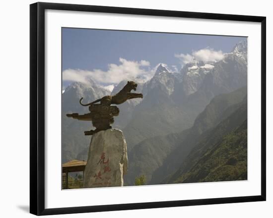 Tiger Leaping Gorge, Yangtze River, Yunnan, China, Asia-Rolf Richardson-Framed Photographic Print