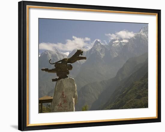 Tiger Leaping Gorge, Yangtze River, Yunnan, China, Asia-Rolf Richardson-Framed Photographic Print