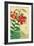 Tiger Lilies and Butterfly-Koson Ohara-Framed Giclee Print