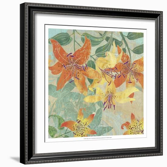 Tiger Lilies I-R. Collier-Morales-Framed Art Print