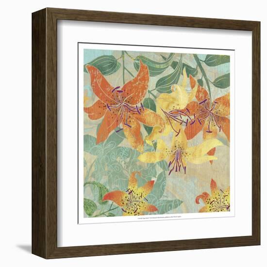 Tiger Lilies I-R. Collier-Morales-Framed Art Print