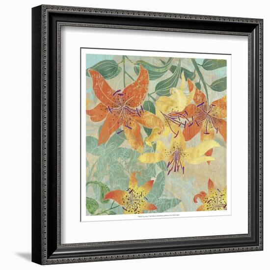 Tiger Lilies I-R. Collier-Morales-Framed Art Print