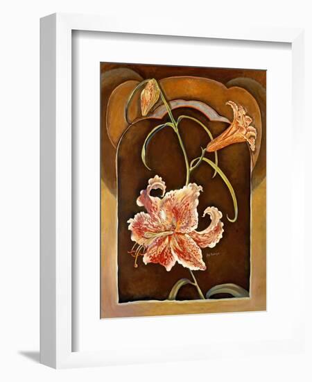 Tiger Lilies-Judy Mastrangelo-Framed Giclee Print