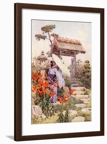 Tiger Lilies-Ella Du Cane-Framed Giclee Print