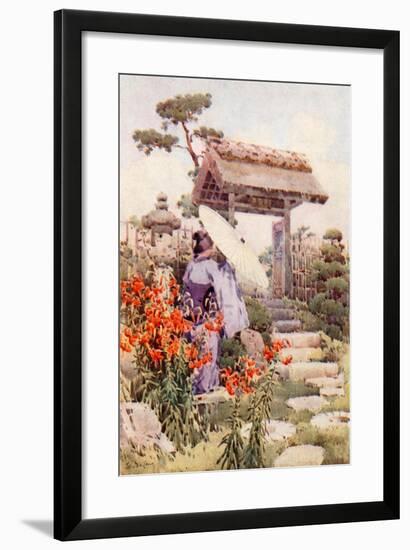 Tiger Lilies-Ella Du Cane-Framed Giclee Print