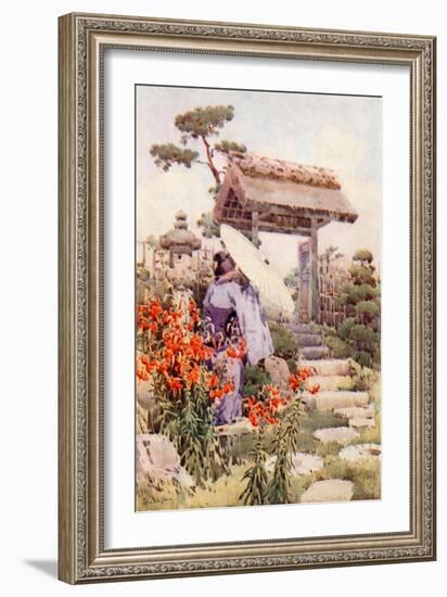 Tiger Lilies-Ella Du Cane-Framed Giclee Print