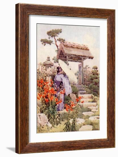 Tiger Lilies-Ella Du Cane-Framed Giclee Print