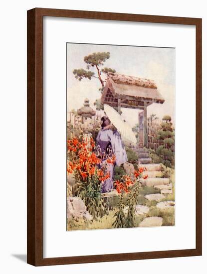 Tiger Lilies-Ella Du Cane-Framed Giclee Print