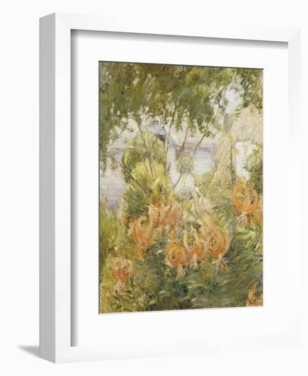 Tiger Lilies-John Henry Twachtman-Framed Giclee Print