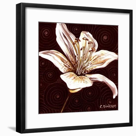 Tiger Lily 1-Cherie Roe Dirksen-Framed Giclee Print