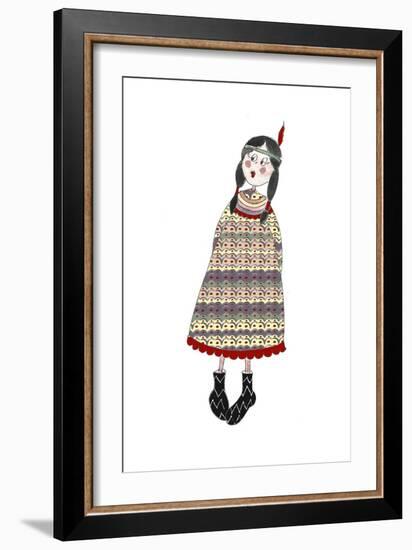Tiger Lily-Effie Zafiropoulou-Framed Giclee Print