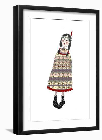 Tiger Lily-Effie Zafiropoulou-Framed Giclee Print