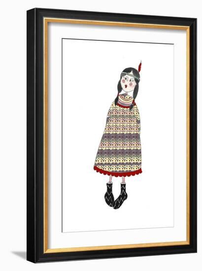 Tiger Lily-Effie Zafiropoulou-Framed Giclee Print