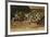 Tiger Lying Down; Tigre Couche, 1858-Eugene Delacroix-Framed Giclee Print