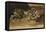 Tiger Lying Down; Tigre Couche, 1858-Eugene Delacroix-Framed Premier Image Canvas