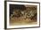 Tiger Lying Down; Tigre Couche, 1858-Eugene Delacroix-Framed Giclee Print