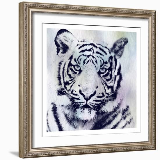 Tiger Roar-Sheldon Lewis-Framed Art Print