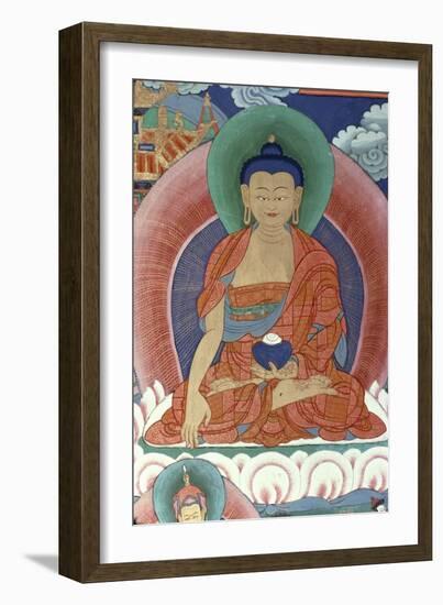 Tiger's Den, Detail of Buddha-null-Framed Giclee Print