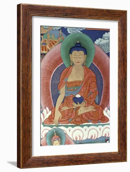 Tiger's Den, Detail of Buddha-null-Framed Giclee Print