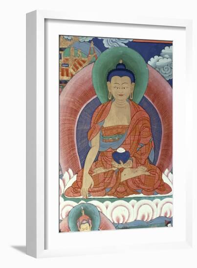 Tiger's Den, Detail of Buddha-null-Framed Giclee Print