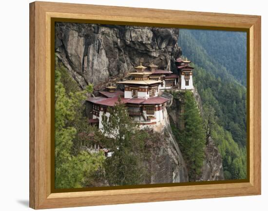 Tiger's Nest, Bhutan-Dennis Kirkland-Framed Premier Image Canvas