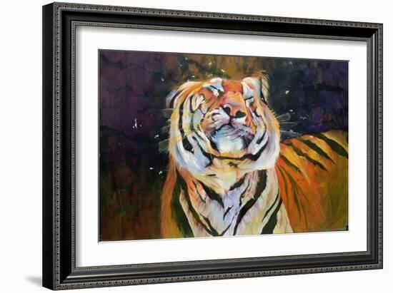 Tiger (Shaking Head) 1996-Odile Kidd-Framed Giclee Print