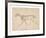 Tiger Skeleton, Lateral View-George Stubbs-Framed Premium Giclee Print