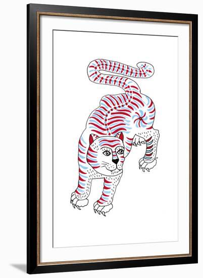 Tiger Stripes-null-Framed Giclee Print