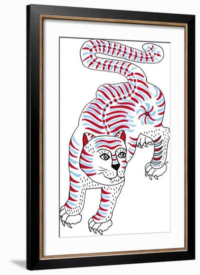 Tiger Stripes-Emilie Ramon-Framed Giclee Print