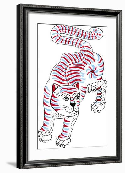 Tiger Stripes-Emilie Ramon-Framed Giclee Print