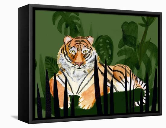 Tiger Tiger II-Alicia Ludwig-Framed Stretched Canvas